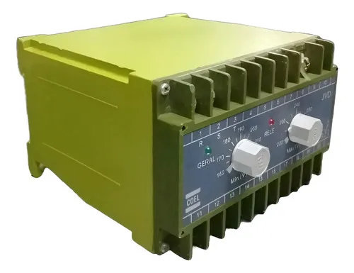 Relé Monitor De Tensão Coel Jvd 220v Trifásico (com Defeito)