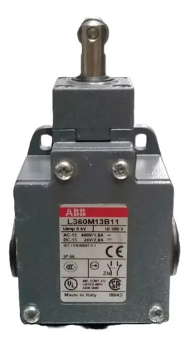 Chave Fim De Curso Abb Ls60m13b11 400vac/24vdc Sem Uso