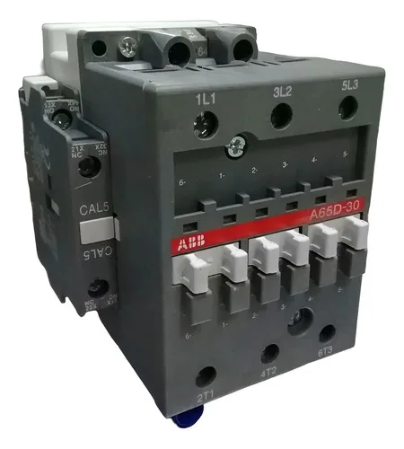Contator Abb A65d-30 65a 110v 18,5kw Com Auxiliar Sem Uso