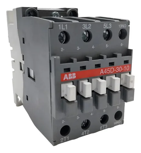 Contator Tripolar 60a Abb A45d-30-10 Bobina 110v 11kw
