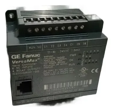 Controlador Ge Fanuc Versamax Ic200ndr001-dg 24vdc/240vac