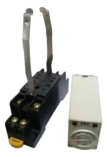 Relé Temporizador 60seg Omron H3y-2 100vac Com Base