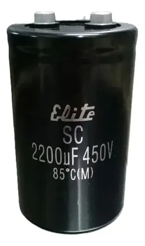 Capacitor Eletrolitico Elite Sc 2200uf 450v 