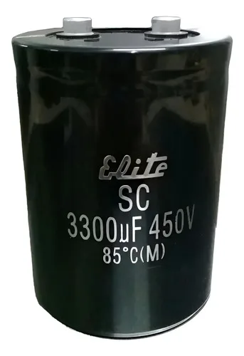 Capacitor Eletrolitico Elite Sc 3300uf 450v