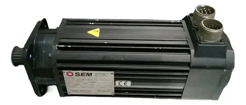Servo Motor Sem 115e6-80s 480v 6000rpm Com Eixo Dentado