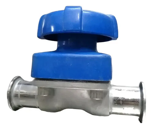 Válvula De Diafragma 1½ Polegada Inox 316 Polido Sed