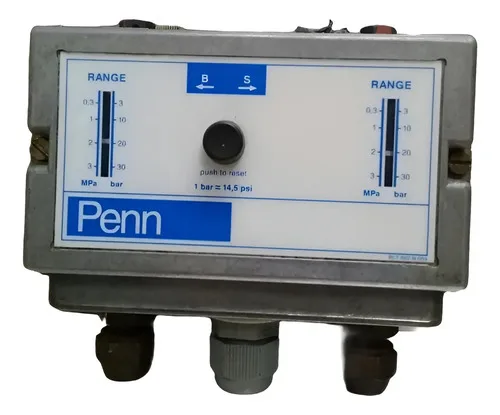 Controlador De Pressão Johnson Controls Penn P78plm-9350