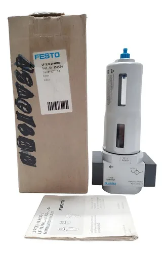 Filtro De Pressão Festo Lf-3/8-d-midi 159576 Novo