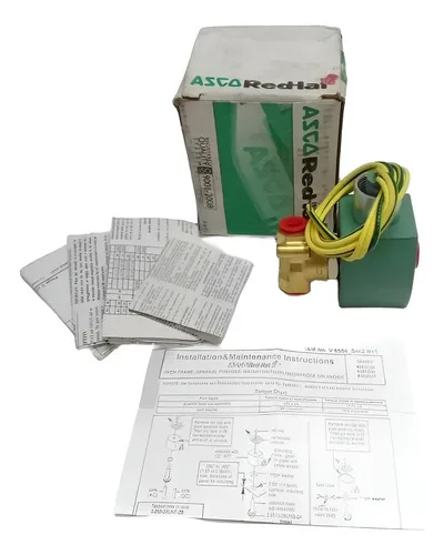 Válvula Solenóide Ascoval 2 Vias Mp-c-082 1/4 Pol 24vdc Novo