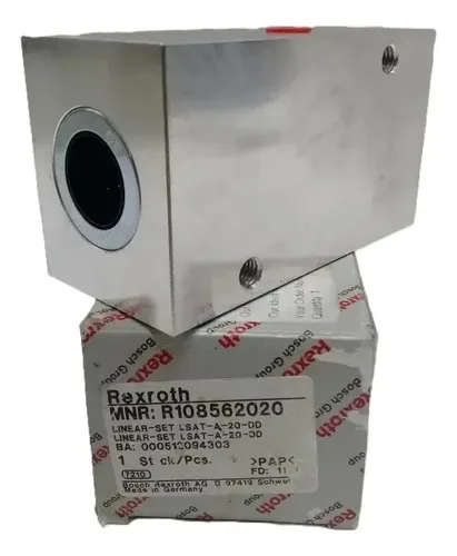 Rolamento Linear De Esfera Rexroth Mnr R108562020 Novo