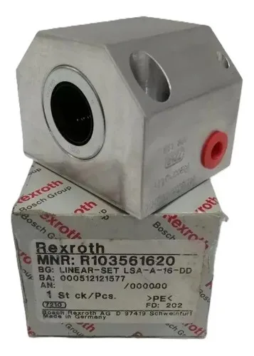 Rolamento Linear De Esfera Rexroth Mnr R103561620 Novo