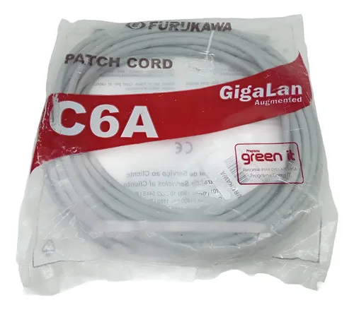 Cabo Extensão Furukawa C6a  Rj45 Gigalan 10m 35085107