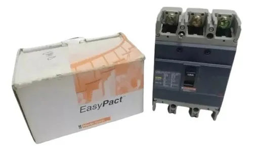 Merlin Gerin Schneider Disjuntor Trip 125a Easypact Ezc 250n